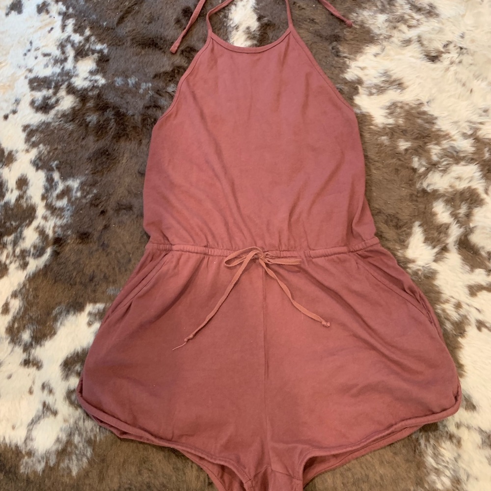 Me to We Rust Romper